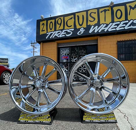 custom wheels in Stockton, CA